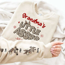 Load image into Gallery viewer, Custom Grandma's Little Donkeys Family Shirt AOP Products PopCulturePrints