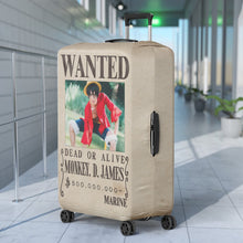 Load image into Gallery viewer, Custom Manga Fan Luggage Cover - Wanted Poster Design Luggage Covers PopCulturePrints