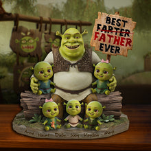 Load image into Gallery viewer, Best Farter Ever - Personalized Dad Plaque Gift Shaped Plaques PopCulturePrints