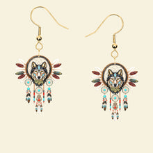 Load image into Gallery viewer, "Embrace Your Spirit" - Unique Native American Earrings - Personalized Gift for Her Earrings PopCulturePrints