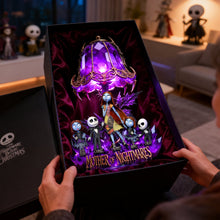 Load image into Gallery viewer, "Illuminate Your Love for Mom!" - Dark Mom Acrylic Light Box - Personalized Gift for Mom, Grandma, and More Light Box PopCulturePrints