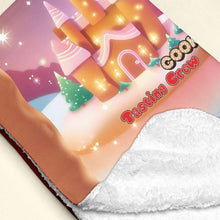 Load image into Gallery viewer, Custom Christmas Blanket for Grandma - Personalized Cookie Design Blanket PopCulturePrints