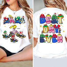 Load image into Gallery viewer, Celebrate Mom with Joy: Personalized MOM Shirt - Unique Gift for Mom and Grandma Shirts PopCulturePrints