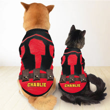 Load image into Gallery viewer, Dogpool - Custom Themed Pet Shirt Pet Shirt PopCulturePrints