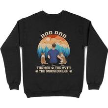 Load image into Gallery viewer, A Man And His Dogs - Personalized T-Shirt: A Bond That Can't Be Broken - Perfect Gift for Dog Lovers T-shirt PopCulturePrints