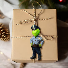 Load image into Gallery viewer, Custom Police Officer Ornament - Ideal Christmas Gift for Law Enforcement Ornament PopCulturePrints