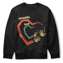 Load image into Gallery viewer, ‘Together We Stand – Celebrate Family Connections’ - Personalized T-Shirt - Gift for Dad, Grandpa and Loved Ones T-shirt PopCulturePrints