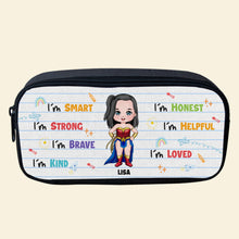Load image into Gallery viewer, Personalized Superhero Pencil Case for Kids - Custom Name Pencil Case PopCulturePrints