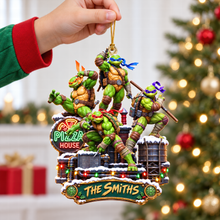 Load image into Gallery viewer, Fearless Hero Squad Ornament - Personalized Gift For Family 02TTQN081026 Ornament PopCulturePrints