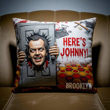 Load image into Gallery viewer, Never Sleep Again - Personalized Halloween Villain Square Pillow for Fans Pillow PopCulturePrints