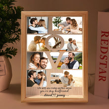 Load image into Gallery viewer, Customized Light Box Photo Frame - Perfect Sense of Love PopCulturePrints