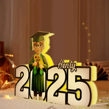 Load image into Gallery viewer, Celebrate Achievements: 3D Effect 2025 Graduation - Personalized Custom Shaped Light Box Light Box PopCulturePrints