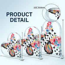 Load image into Gallery viewer, To the Best Mom - Personalized Heart Shaped Acrylic Plaque - Gift for Moms, Grandmas, and Loved Ones Acrylic Plaque PopCulturePrints