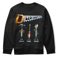 Load image into Gallery viewer, You're the Best Dad We Have Ever Saw - Personalized T-Shirt Gift for Dad, Grandpa and More T-shirt PopCulturePrints