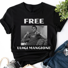 Load image into Gallery viewer, Supporter T-Shirt: Celebrate Luigi Mangione Shirts PopCulturePrints