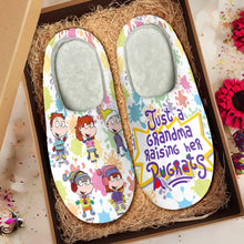 Load image into Gallery viewer, Personalized Grandma Cartoon Slippers - Rugrats Theme Shoes PopCulturePrints