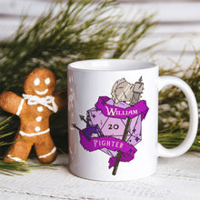 Load image into Gallery viewer, Funny Personalized Christmas Ornament for Dad - Custom Names Coffee Mug PopCulturePrints