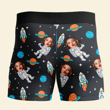 Load image into Gallery viewer, Personalized Funny Men's Boxers - Best Dick in the Galaxy Boxer Briefs PopCulturePrints