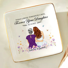 Load image into Gallery viewer, Forever Your Daughter - Personalized Ring Dish for Mother's Day Ring Dish PopCulturePrints