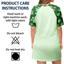 Load image into Gallery viewer, Best Dog Mom Ever 3D Effect - Personalized Women's Sleep Tee Women's Sleep Tee PopCulturePrints