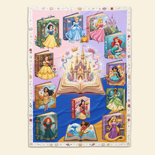 Load image into Gallery viewer, Unleash the Magic: Fairytale Princess Dream Blanket - Personalized Gift for Fantasy Lovers Blanket PopCulturePrints