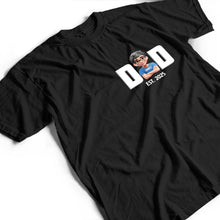 Load image into Gallery viewer, "Celebrate Dad with a Unique Personalized T-Shirt - Custom Gift for Father, Grandpa, or New Dad" T-shirt PopCulturePrints