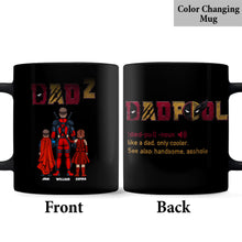 Load image into Gallery viewer, Dadpool - Personalized Psychopath Hero Dad Mug Mug PopCulturePrints