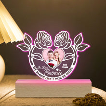 Load image into Gallery viewer, Personalized 3D LED Light: Love's Embrace Custom Gift Led Night Light PopCulturePrints