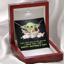 Load image into Gallery viewer, Galaxy's Best Mom Necklace - Mother's Day Gift Jewelry PopCulturePrints