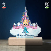 Load image into Gallery viewer, Personalized 3D LED Castle Light for Kids - Custom Name Gift Led Night Light PopCulturePrints