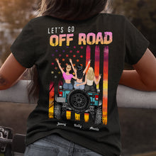 Load image into Gallery viewer, Personalized 'Let's Go Off-Road' Adventure T-Shirt Shirts PopCulturePrints