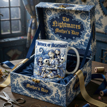Load image into Gallery viewer, “Embrace the Night” - Mama Of Moonlit Mischief Coffee Mug - Personalized Gift for Moms, Grandmas, and More Coffee Mug PopCulturePrints