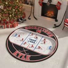 Load image into Gallery viewer, Dive Into The Game: Personalized Winter Sports Doormat - Perfect Gift for Sports Lovers Doormat PopCulturePrints