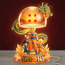 Load image into Gallery viewer, “Be a Hero, Shine Bright” - Personalized Acrylic Light Box for Super Dads
