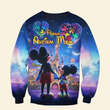 Load image into Gallery viewer, “Proud Autism Mom” - Personalized 3D Shirt for Special Moms AOP Products PopCulturePrints