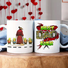 Load image into Gallery viewer, Personalized Cool Dad Coffee Mug with Cartoon Characters Coffee Mug PopCulturePrints