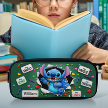 Load image into Gallery viewer, Cute Alien Ready For Class Pencil Case - Personalized Gifts for Kids Pencil Case PopCulturePrints