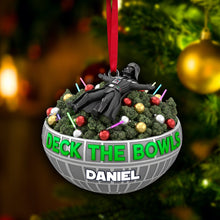 Load image into Gallery viewer, Deck The Bowl Ornament - Personalized Gift for Stoners Ornament PopCulturePrints