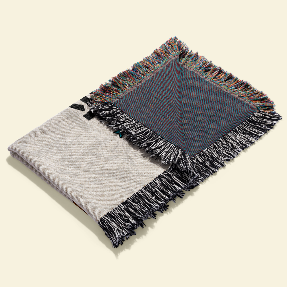 "You're our Superhero and always will be" - Personalized Woven Blanket for Mom - Perfect Gift for Mother's Day, Grandma & More Blanket PopCulturePrints