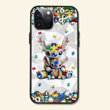 Load image into Gallery viewer, Celebrate Love: Proud Autism Mom Phone Case - Personalized Gift for Moms and Grandmas Phone Case PopCulturePrints