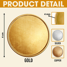 Load image into Gallery viewer, "Celebrate Your Wilderness Spirit!" - Personalized Deer Hunting Metal Coin - Unique Gift for Hunters, Anniversaries, and Outdoor Enthusiasts Coin PopCulturePrints