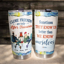 Load image into Gallery viewer, Best Friends Personalized Tumbler - A True Treasure Tumbler Cup PopCulturePrints