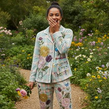 Load image into Gallery viewer, Gardening is My Therapy Pajama Set - Personalized Gift for Garden Lovers Pajama Set PopCulturePrints