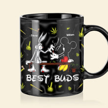 Load image into Gallery viewer, Personalized Best Buds Coffee Mug Coffee Mug PopCulturePrints