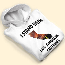 Load image into Gallery viewer, California Strong I Stand With Los Angeles T-Shirt Shirts PopCulturePrints
