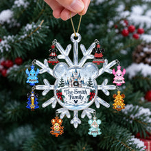 Load image into Gallery viewer, “A Memory to Cherish” - Snowy Christmas Memories Ornament - Personalized Family Gift