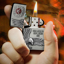 Load image into Gallery viewer, Ignite Your Spirit - Custom Fire Department Lighter for Heroes in Service Lighter PopCulturePrints