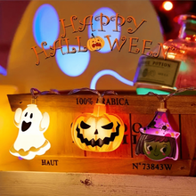 Load image into Gallery viewer, Halloween LED String Lights - Perfect Gift for Horror Fans PopCulturePrints