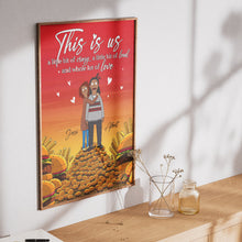 Load image into Gallery viewer, Custom Cartoon Couple Canvas Print - Perfect Personalized Gift Poster & Canvas PopCulturePrints