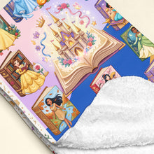 Load image into Gallery viewer, Unleash the Magic: Fairytale Princess Dream Blanket - Personalized Gift for Fantasy Lovers Blanket PopCulturePrints